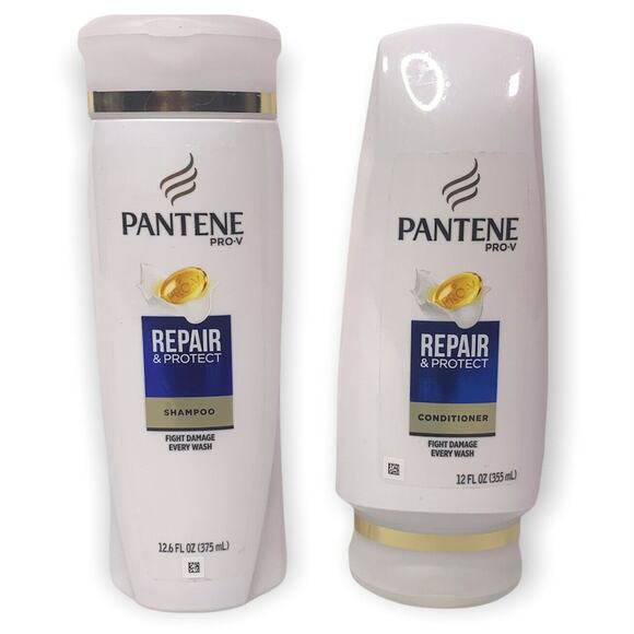 Pantene Pro-V Repair & Protect Shampoo and Conditioner Set - Everyday Damage Lot - Picture 1 of 12